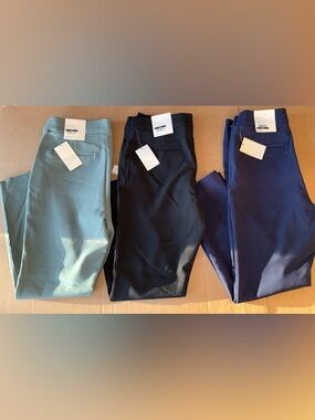 3PK New Day Women's High-Rise Skinny Ankle Pull-On Pants BUNDLE